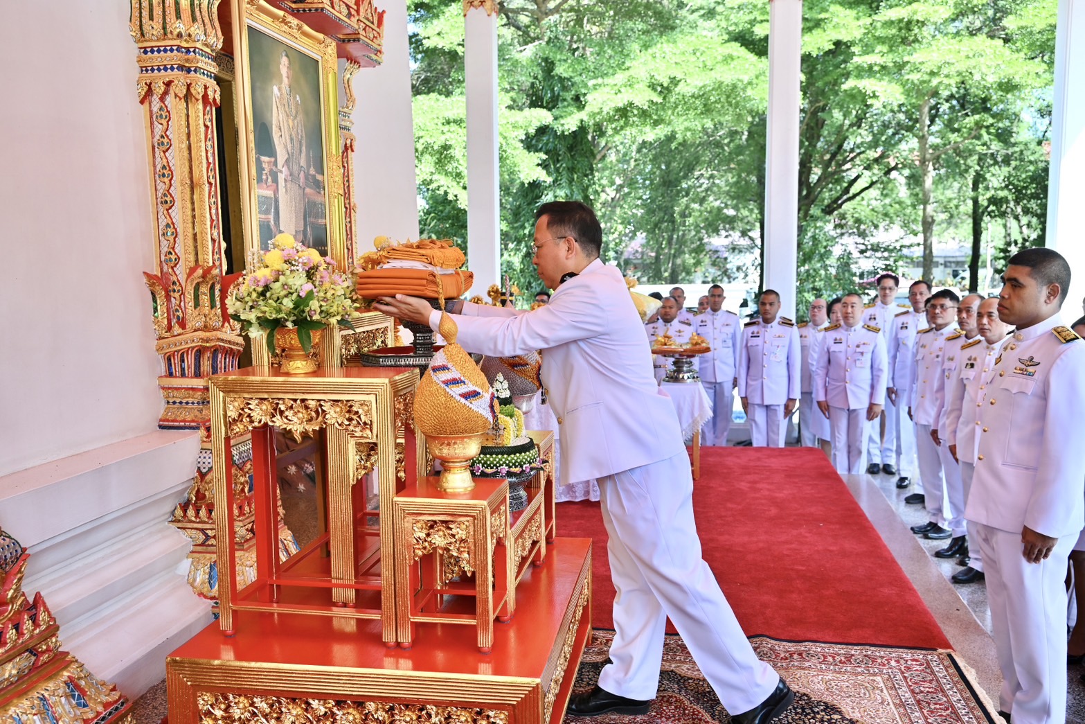 กรมปศุสัตว์ถวายผ้าพระกฐินพระราชทานวัดเขาบางทราย จังหวัดชลบุรี
วันที่ 2  พฤศจิกายน 2567