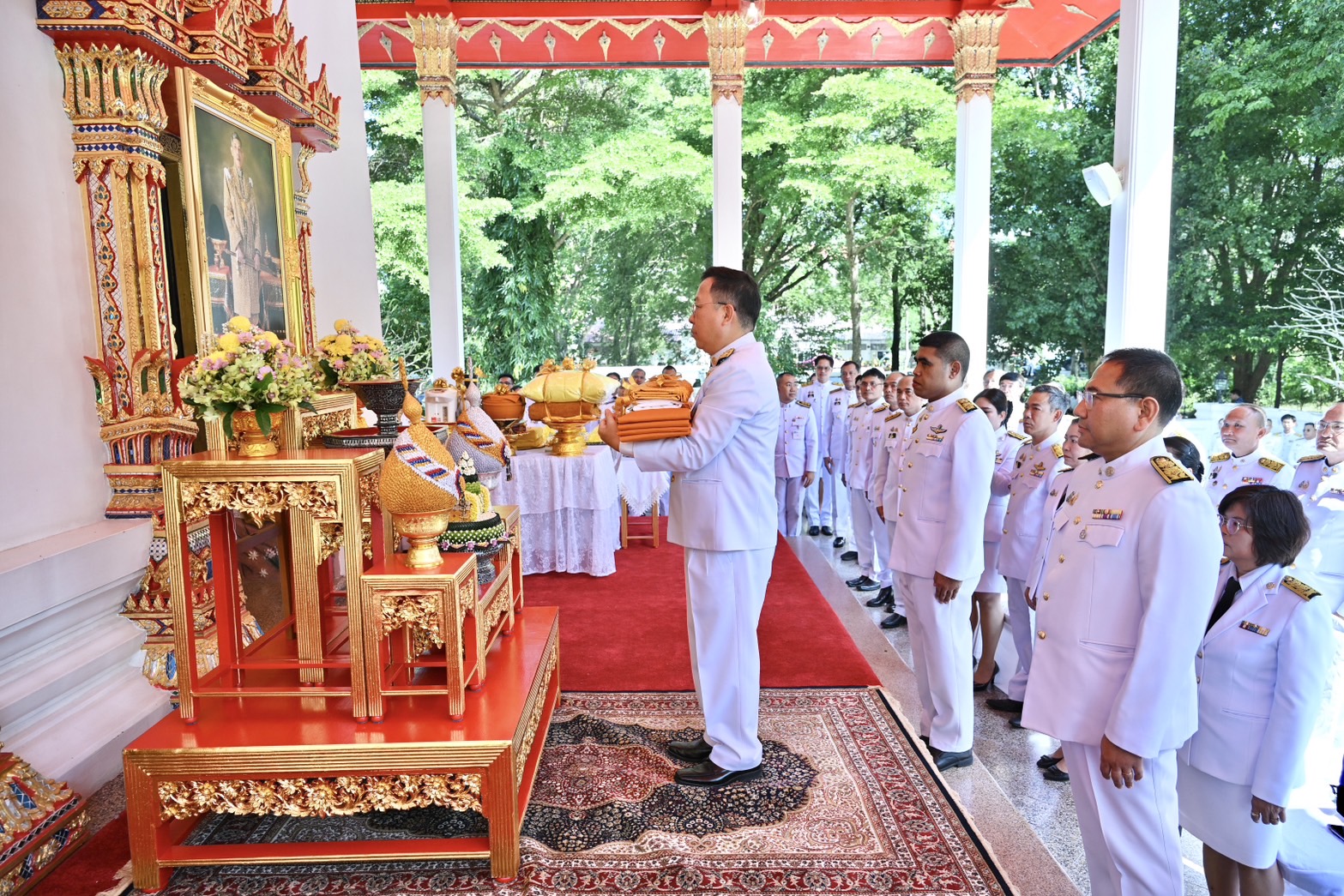 กรมปศุสัตว์ถวายผ้าพระกฐินพระราชทานวัดเขาบางทราย จังหวัดชลบุรี
วันที่ 2  พฤศจิกายน 2567