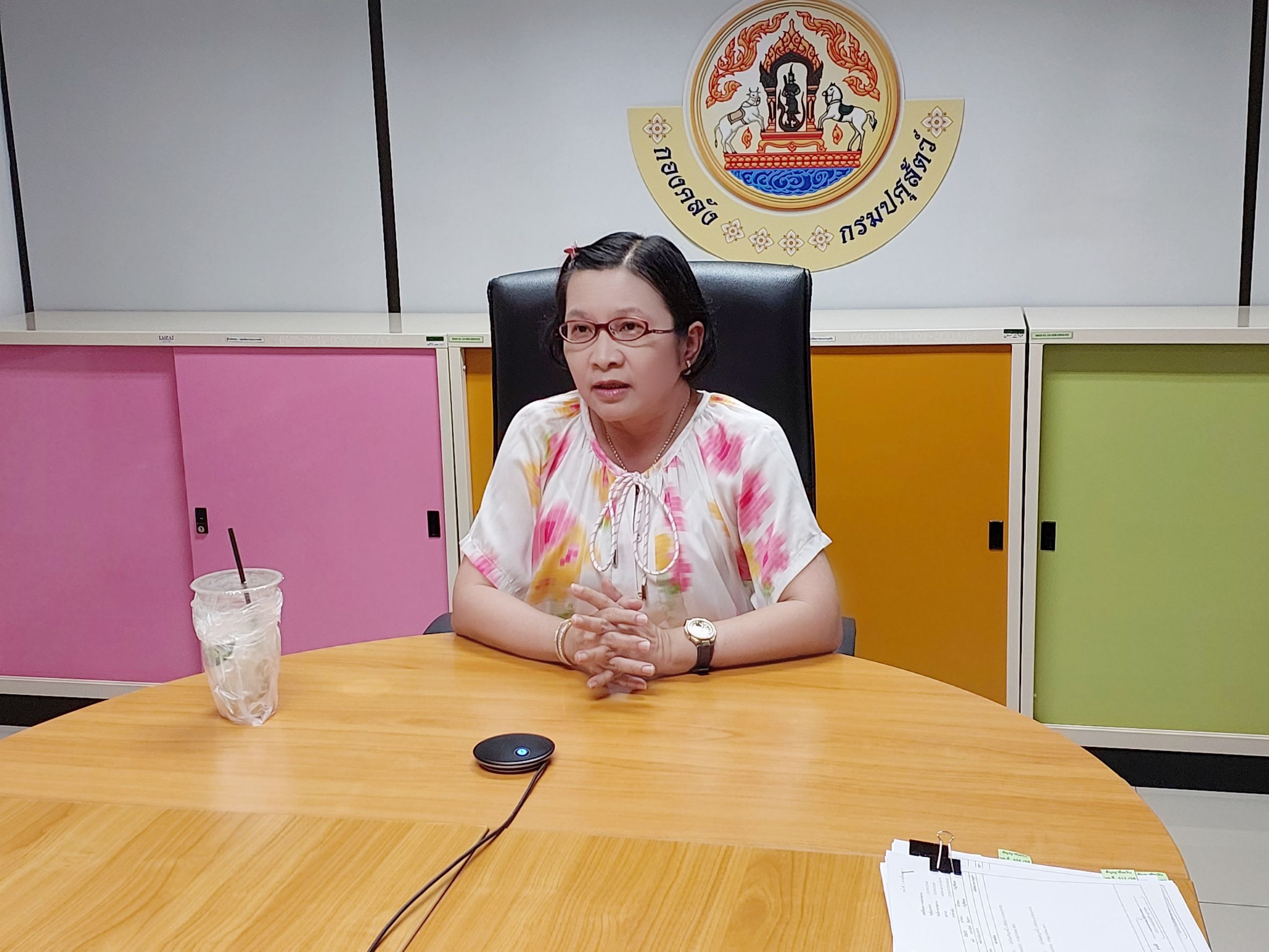 ประชุมซักซ้อมวิธีปฏิบัติในการนำส่งเงินผ่านระบบการรับชำระเงินอิเล็กทรอนิกส์
(e-Payment) กลาง กรมปศุสัตว์ (กรณีส่งคืนเงินยืม และส่งเงินสมทบ)
วันที่ 9 กันยายน 2568
ณ ห้องประชุมกองคลัง ตึกอุศุภราช ชั้น 2