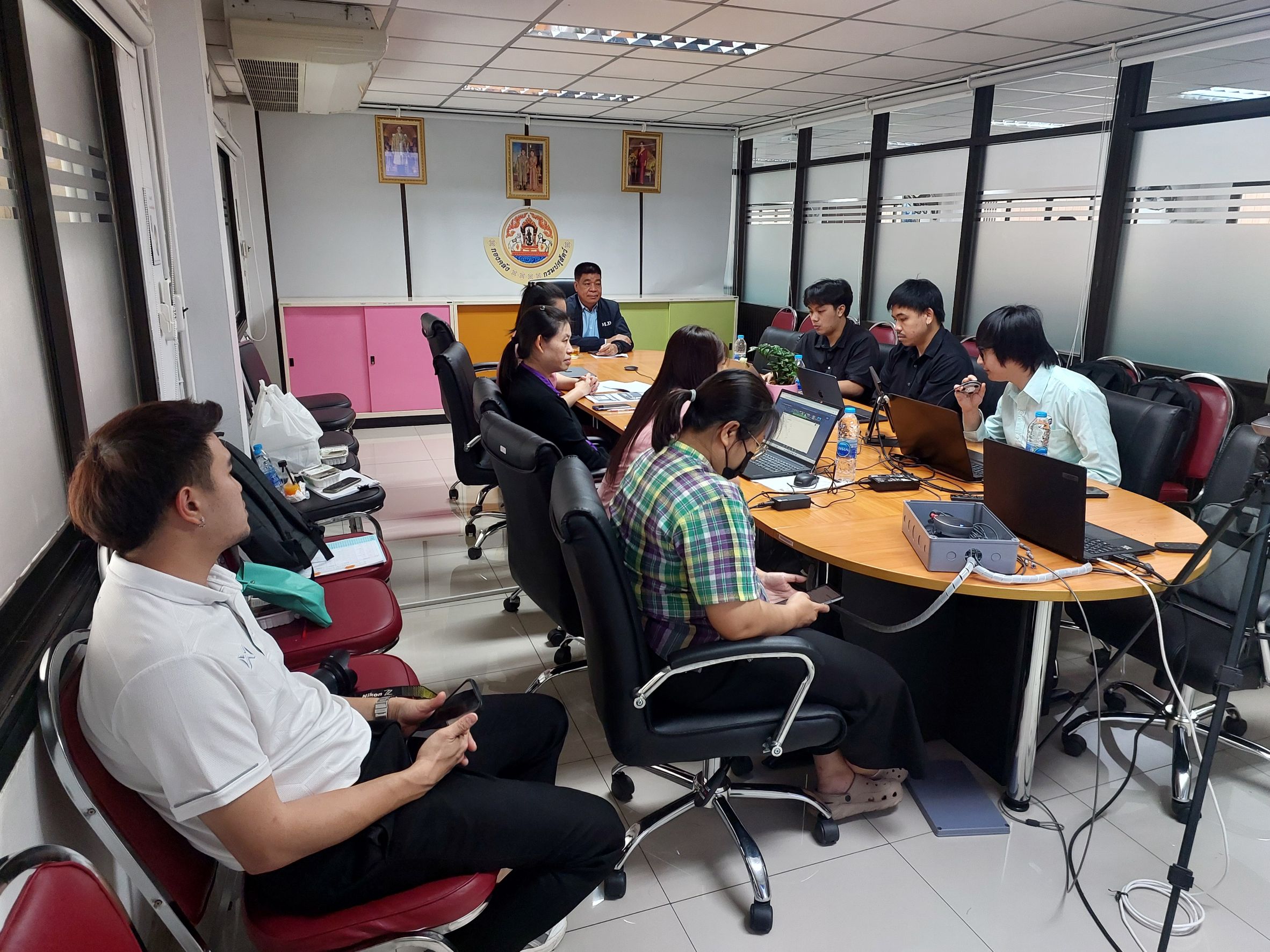โครงการฝึกอบรมการใช้งานระบบการรับชำระเงินอิเล็กทรอนิกส์ (e-Payment) กลาง กรมปศุสัตว์ สำหรับเจ้าหน้าที่ผู้ปฏิบัติงาน รุ่นที่ 1 
วันที่ 15 กรกฎาคม 2568 
ณ ห้องประชุมกองคลัง ตึกอุศุภราชชั้น 2