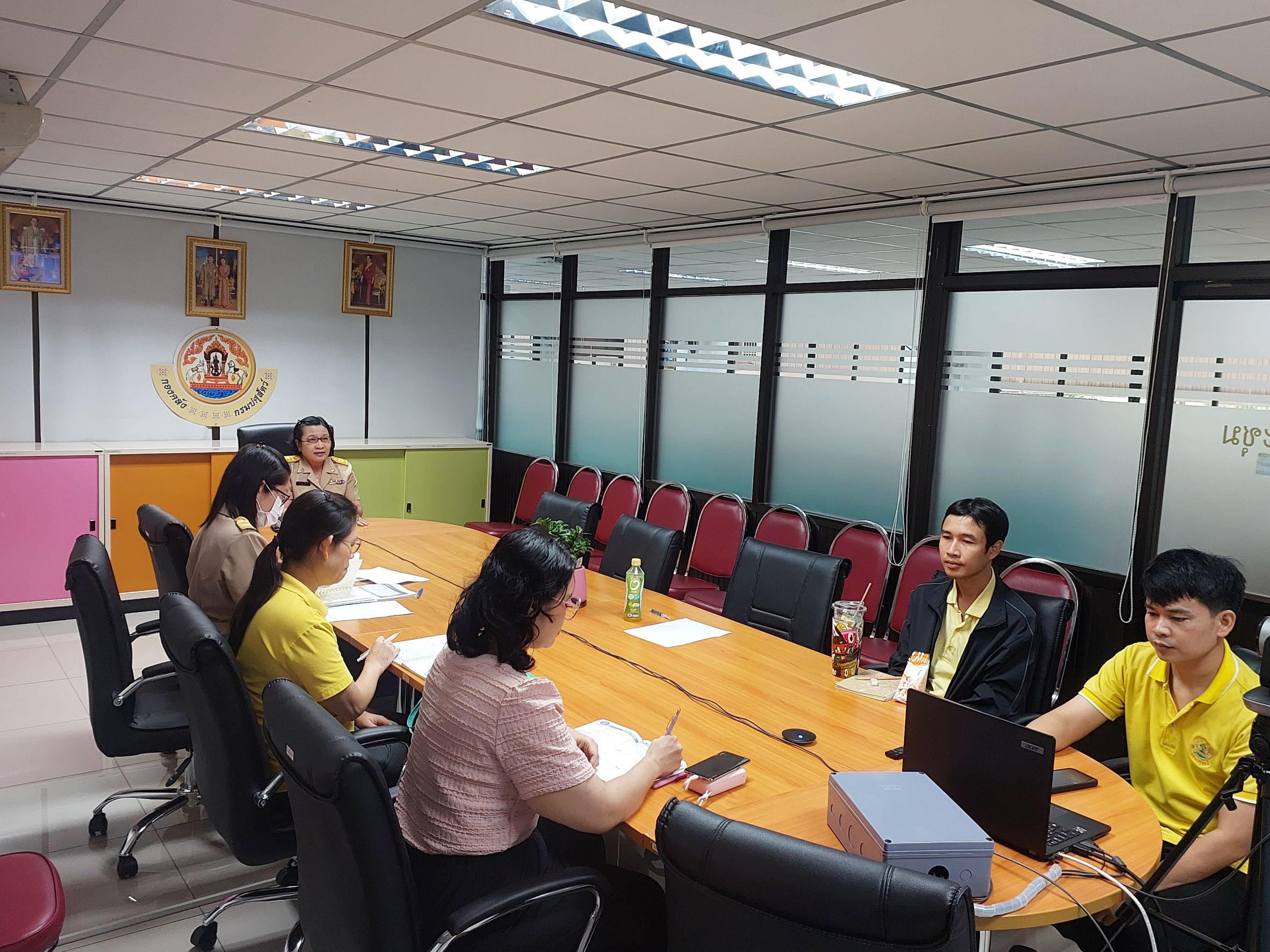 การใช้งานระบบบริการอิเล็กทรอนิกส์ (e-Payment) กลาง กรมปศุสัตว์ จัดอบรมโดยกองควบคุมอาหารและยาสัตว์
วันที่ 21 กรกฎาคม 2568 
ณ ห้องประชุมกองคลัง ตึกอุศุภราชชั้น 2