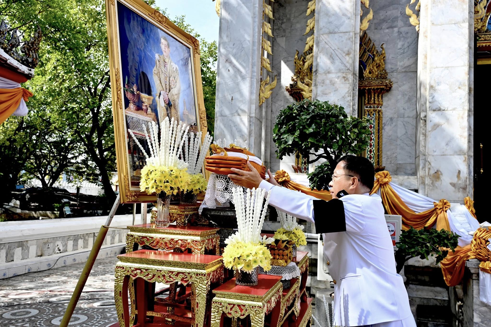 กรมปศุสัตว์ จัดพิธีถวายผ้าพระกฐินพระราชทานกรมปศุสัตว์ ประจำปี 2568