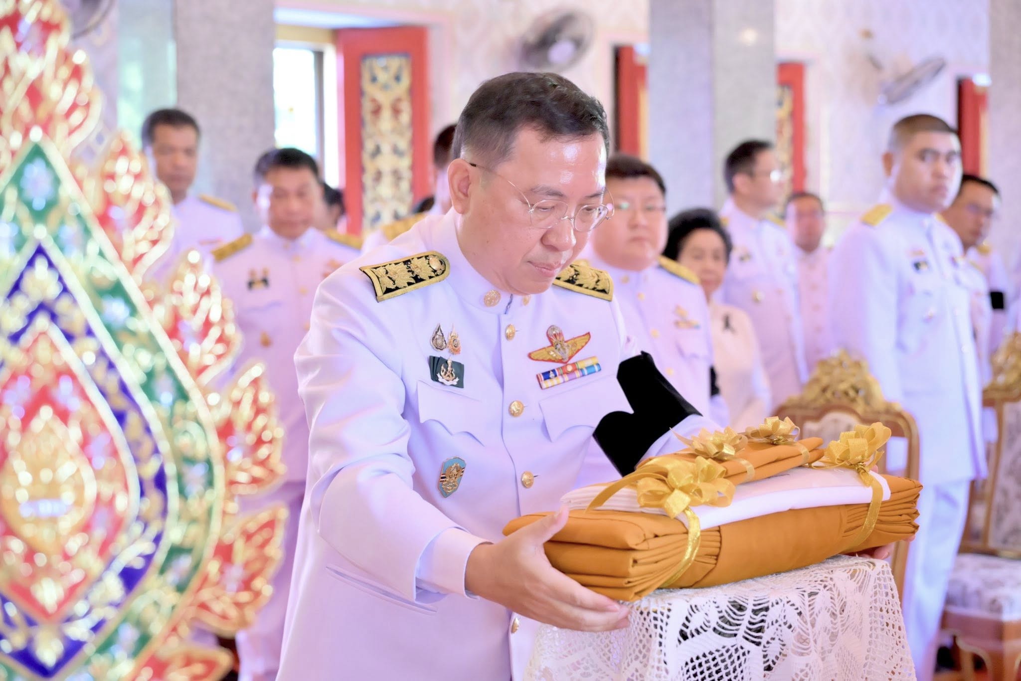 กรมปศุสัตว์ จัดพิธีถวายผ้าพระกฐินพระราชทานกรมปศุสัตว์ ประจำปี 2568