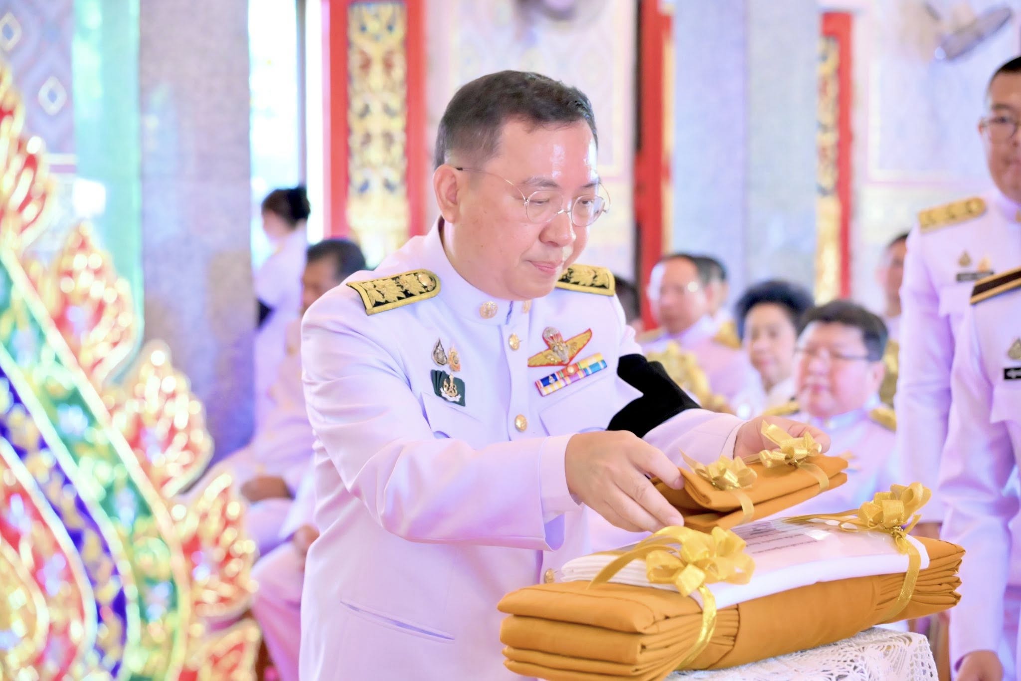 กรมปศุสัตว์ จัดพิธีถวายผ้าพระกฐินพระราชทานกรมปศุสัตว์ ประจำปี 2568