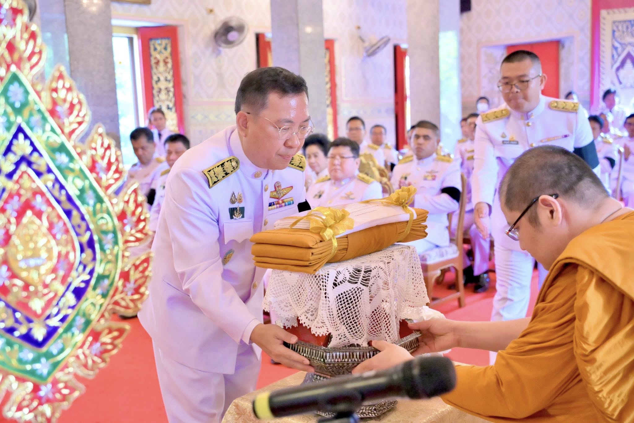 กรมปศุสัตว์ จัดพิธีถวายผ้าพระกฐินพระราชทานกรมปศุสัตว์ ประจำปี 2568