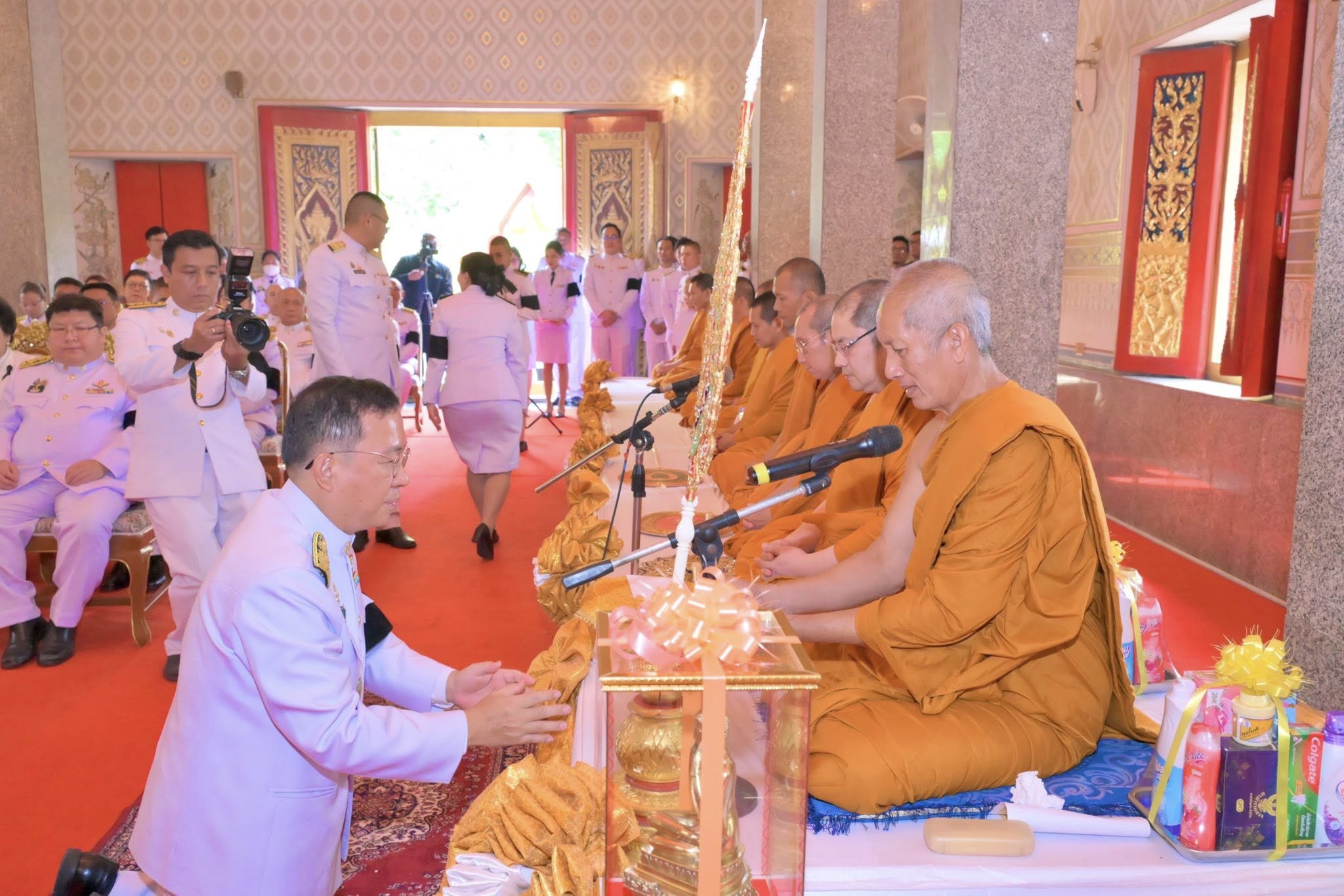 กรมปศุสัตว์ จัดพิธีถวายผ้าพระกฐินพระราชทานกรมปศุสัตว์ ประจำปี 2568